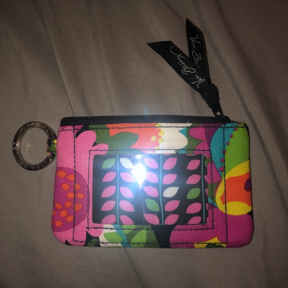 Vera Bradley coin purse key chain